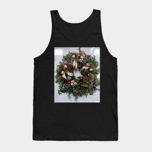 Christmas wreath Tank Top